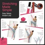 Stretching Strap and Resistance Band for Flexibility