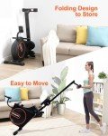 ECHANFIT Compact Rowing Machine for Home Workouts