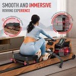 JOROTO Oak Home Rowing Machine