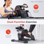Sunny Health & Fitness Smart Under Desk Bike