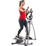 Sunny Health & Fitness Elliptical Trainer with Pulse Monitor