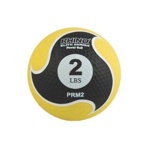 Rhino Elite 2-Pound Medicine Ball - Yellow