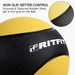 RitFit 0.9 kg Medicine Ball for Workouts