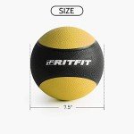 RitFit 0.9 kg Medicine Ball for Workouts