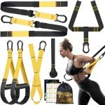 Home Resistance Training Kit with Exercise Straps
