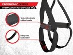 Adjustable Suspension Trainer and Straps for Workouts