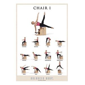 Chair Exercise Poster for Home Workouts