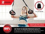 Adjustable Suspension Trainer and Straps for Workouts