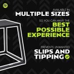 Sturdy 12" Plyometric Jump Box - 560 lbs Capacity