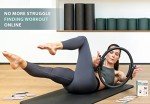 Pilates Ring Workout Cards with Instruction Guide