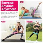 WALITO Fabric Resistance Bands for Legs and Glutes