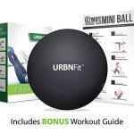 URBNFit 9-Inch Mini Pilates Exercise Ball - Black