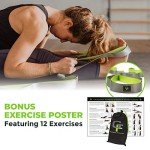 Gradient Fitness Stretching Strap for Therapy and Yoga