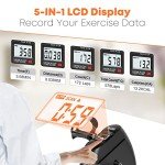 AGM Mini Under Desk Exercise Bike with LCD