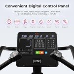 Sunny Health & Fitness Premium High-Intensity Stepper Stair Climber, Commercial Grade Stepmill Exercise Machine, 25 Levels of EMS, Free SunnyFit App Bluetooth Connection 400LB Capacity - SF-X7300