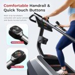 Sunny Health & Fitness Premium High-Intensity Stepper Stair Climber, Commercial Grade Stepmill Exercise Machine, 25 Levels of EMS, Free SunnyFit App Bluetooth Connection 400LB Capacity - SF-X7300