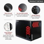 RitFit 3 in 1 Extra Firm Soft Plyo Box 440lb Weight Capacity 30”x 24”x 20”-B Large