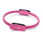 Pro Impact Pilates Ring Fitness Circle Exercise Resistance Equipment for Body Sculpting, Yoga Training, Toning Thighs/Abs/Legs- Portable, Comfortable, Non-Slip, Colors Available