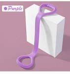 Kvittra Figure 8 Fitness Resistance Band, Arm|Back Training Elastic Ropes - Pure Barre Workout Chest Arm and Shoulder Stretch Bands Exercise Equipment for Physical Therapy,Yoga,Pilates, Stretching