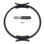 HolaHatha Pilates Ring Magic Circle Cardio Strength Workout Equipment for Beginner and Advanced Yoga, Weight Loss, and Full Body Toning