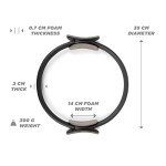 Phoenix Fitness RY1009 Pilates Ring 15 Inch Magic Circle - Fitness Circle for Arms/Thigh/Legs & Core Workout - Flexible Resistance Exercise Equipment