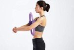 DreamHigh Dual Grip Magic Circle Body Sport Fitness EVA Magic Yoga Pilates Ring-Black
