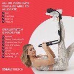 IdealStretch Original - Hamstring, Lower Back & Calf Stretcher - Pain Relief & Deep Knee Extension - Flexibility Tool with Instruction Card & Wedge Combo