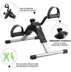 AGM Folding Mini Under Desk Exercise Bike