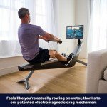 Pro Rowing Machine with 22" HD Screen