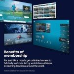 Compact Hydrow Wave Rowing Machine with 16" Touchscreen