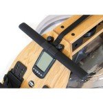 Wooden WaterRower A1 with Aluminum Rail and A1 Monitor