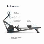 Compact Hydrow Wave Rowing Machine with 16" Touchscreen
