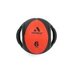 Aeromat Dual Power Grip Medicine Ball - Black/Red