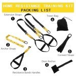 Full-Body Resistance Training Kit with Straps