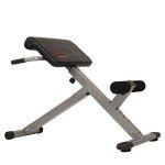 Sunny Health & Fitness Adjustable Folding Hyperextension Bench