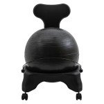 FitPro Ball Chair by Champions Sports - Black