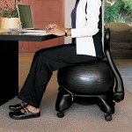 Gaiam Balance Ball Chair with Pump & Guide