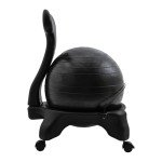 FitPro Ball Chair by Champions Sports - Black