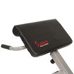 Sunny Health & Fitness Adjustable Folding Hyperextension Bench