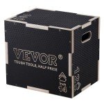 VEVOR 3-in-1 Plyometric Jump Box for Home Workouts