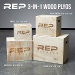 REP 3-in-1 Plyometric Box for Crossfit