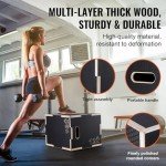 VEVOR 3-in-1 Plyometric Jump Box for Home Workouts