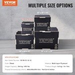 VEVOR 3-in-1 Plyometric Jump Box for Home Workouts