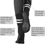 Non-Slip Grippy Pilates Socks for Women