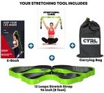 Stretching Strap with Loops for Yoga & Therapy