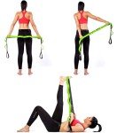 Stretching Strap with Loops for Yoga & Therapy