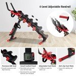 4-in-1 Rowing Machine & Ab Trainer Combo