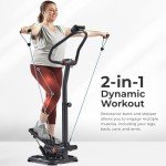 Sunny Health & Fitness Dual-Function Space-Saving Stepper