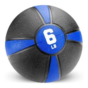 6lb Tuff Grip Rubber Workout Medicine Ball
