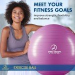 ProBody Pilates and Yoga Stability Ball - 65cm